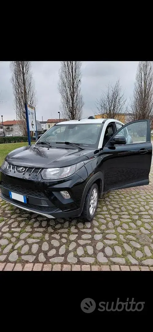 Usata Mahindra KUV100 83 CV (61 kW) 2019 Nero SUV