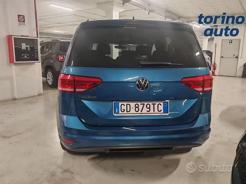 Gebraucht VW Touran Business 116 PS (85 kW) 2020 Blau Van / Kleinbus