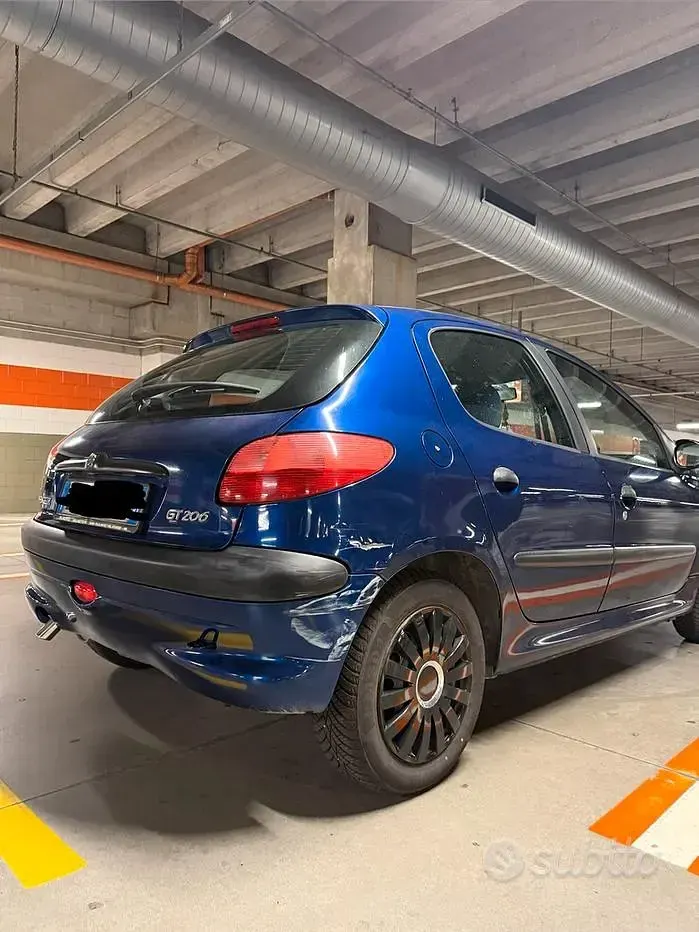 Usata Peugeot 206 2002 Bluazzurro Berlina