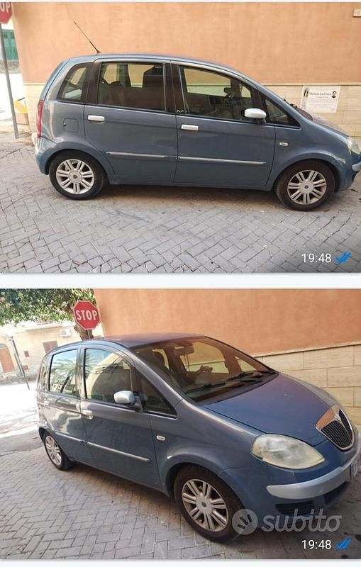 Usata Lancia Musa 69 CV (50 kW) 2005 Blu Monovolume