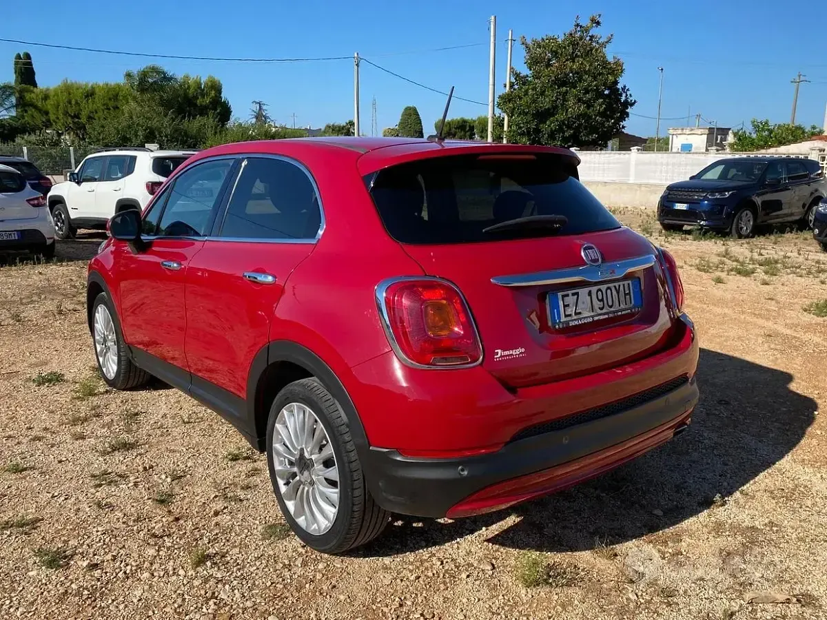 Usata Fiat 500X Lounge 120 CV (88 kW) 2015 Rosso SUV