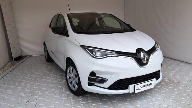 Usata Renault Zoe Life 80 kW (109 CV) 2021 Bianco Utilitaria