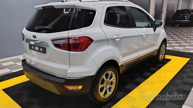 Usata Ford Ecosport Titanium 99 CV (72 kW) 2019 Bianco SUV