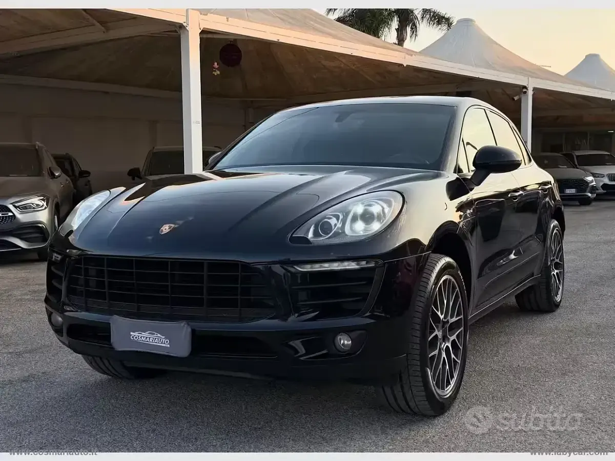 Usata Porsche Macan 250 CV (183 kW) 2014 Nero SUV