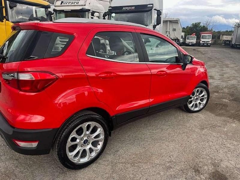 Usata Ford Ecosport Titanium S 95 CV (69 kW) 2020 Rosso SUV