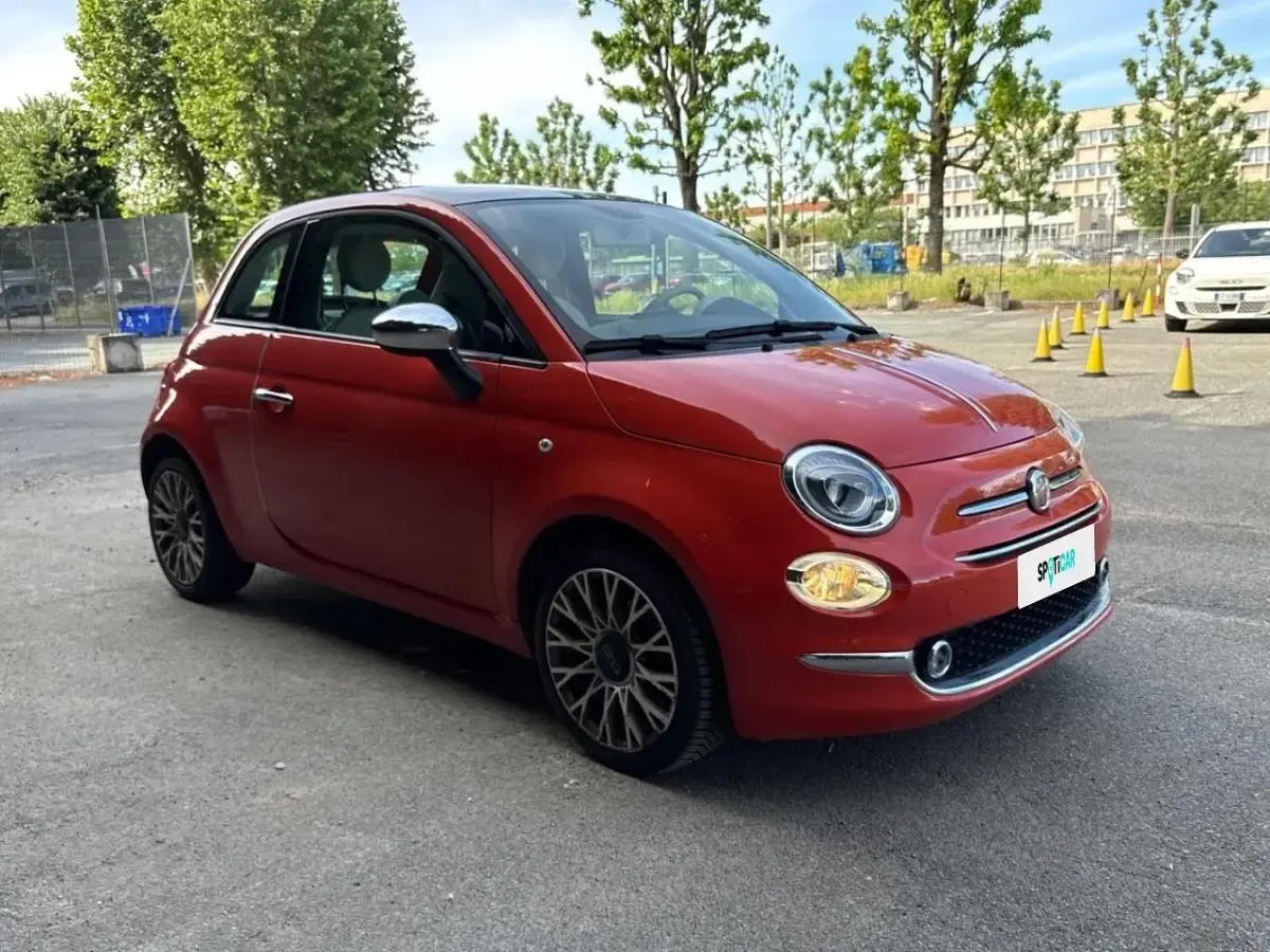Usata Fiat 500 69 CV (50 kW) 2017 Arancione Utilitaria