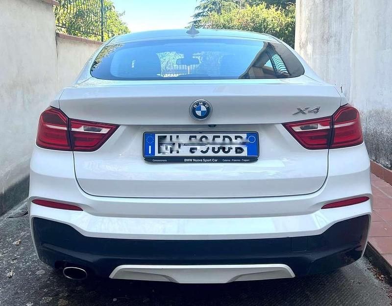 Usata BMW X4 M Sport 190 CV (139 kW) 2017 Bianco SUV