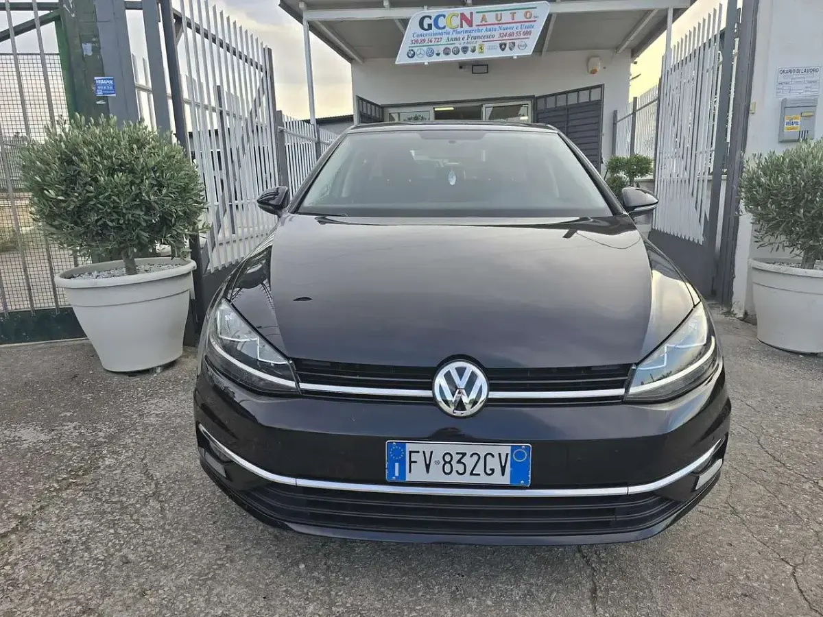 Usata VW Golf VII Executive 116 CV (85 kW) 2019 Nero Berlina