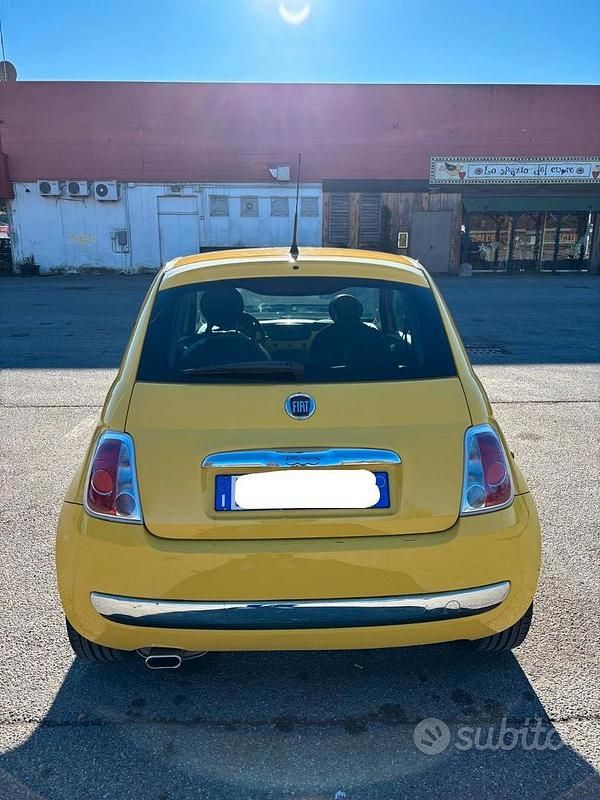 Usata Fiat 500 Sport 101 CV (74 kW) 2008 Giallo Berlina