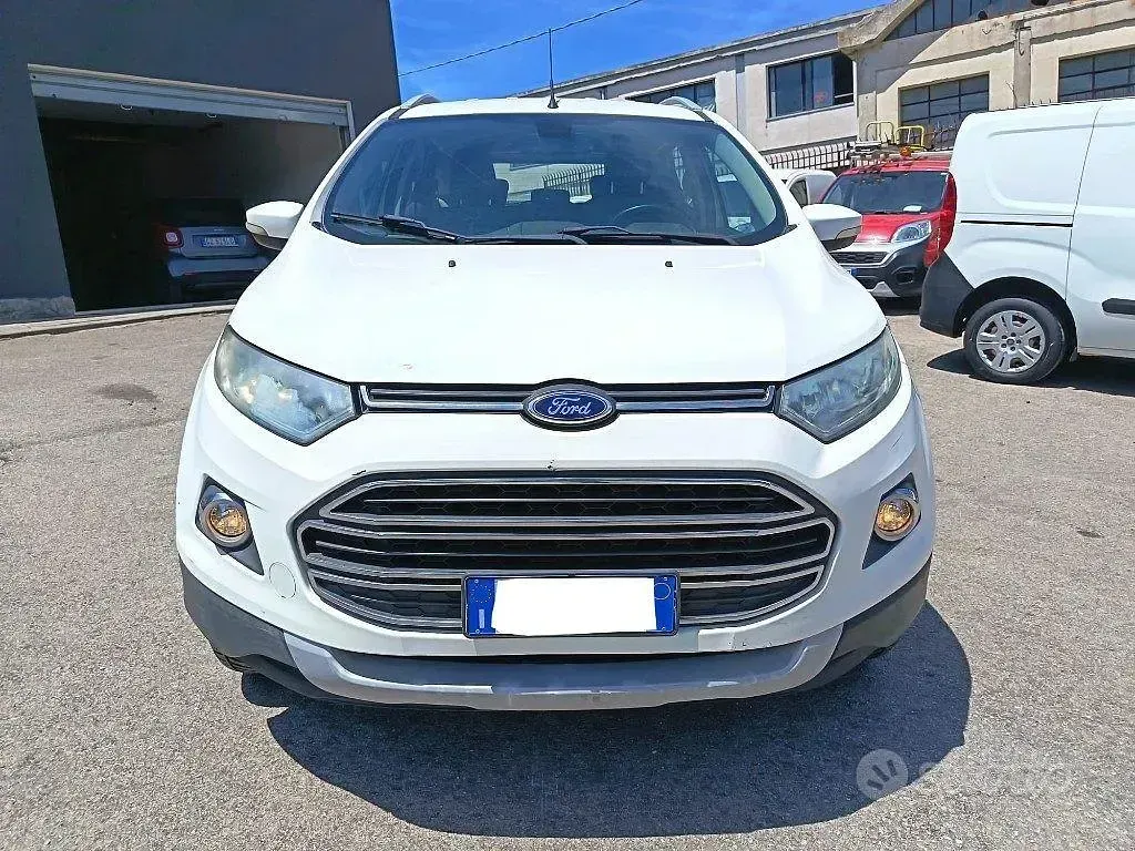 Usata Ford Ecosport Titanium 90 CV (66 kW) 2014 Bianco SUV