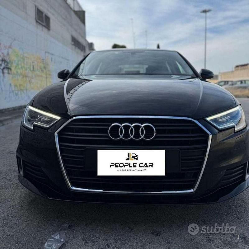 Usata Audi A3 116 CV (85 kW) 2018 Nero Berlina