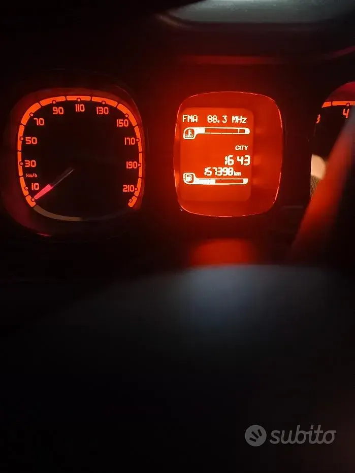 Usata Fiat Panda 69 CV (50 kW) 2014 Blu Utilitaria