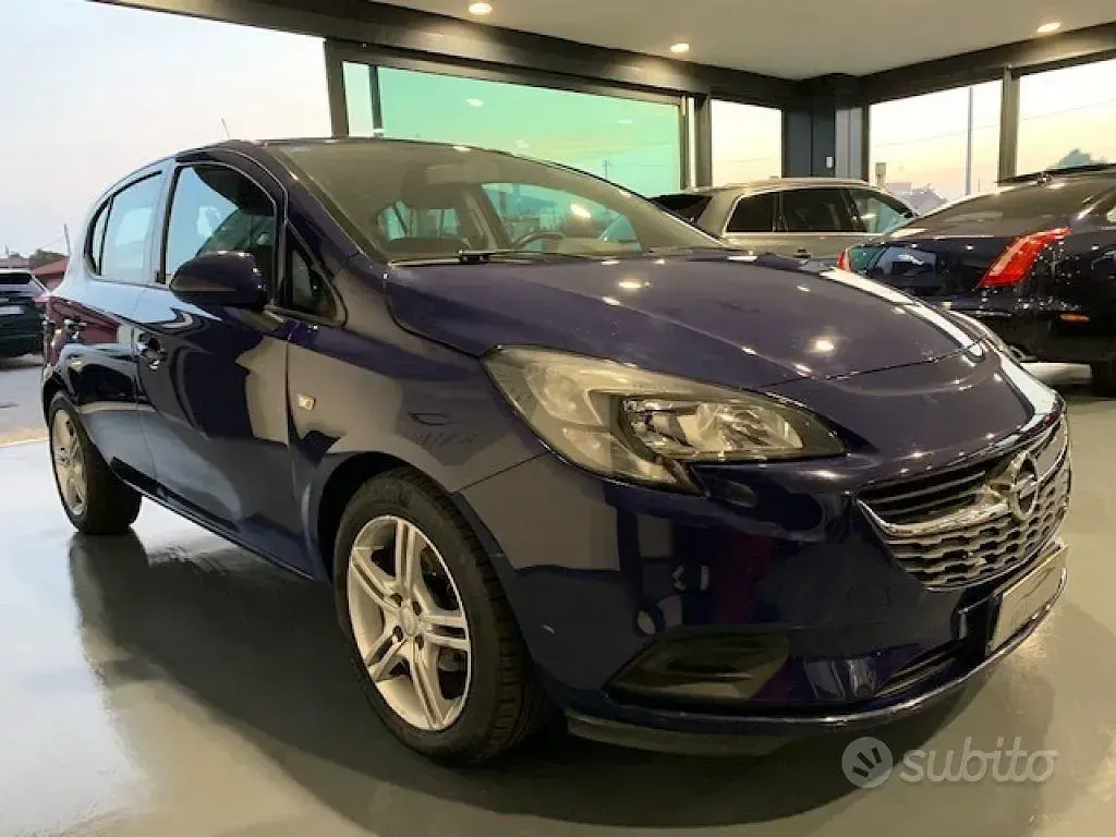 Usata Opel Corsa 90 CV (66 kW) 2016 Blu Utilitaria