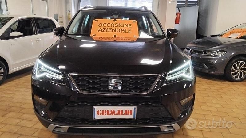 Usata Seat Ateca Black Edition 116 CV (85 kW) 2020 Grigio SUV