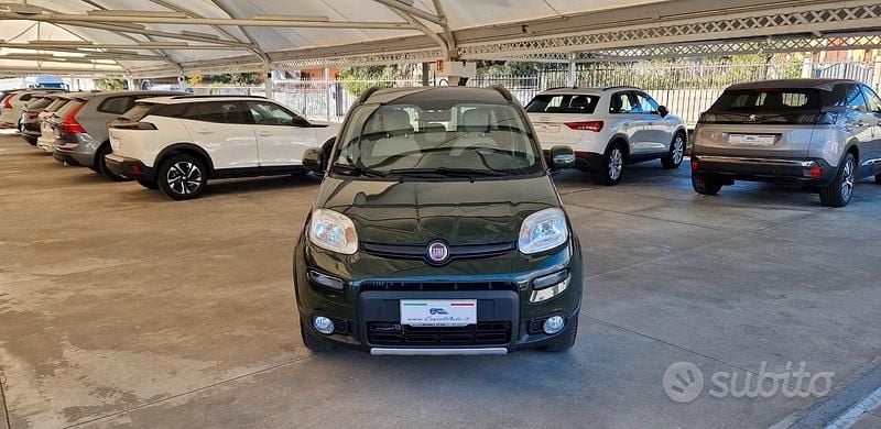 Usata Fiat Panda 4x4 Lounge 75 CV (55 kW) 2013 Verde Utilitaria