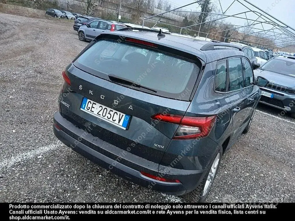Usata Skoda Karoq Executive 150 CV (110 kW) 2021 Grigio SUV