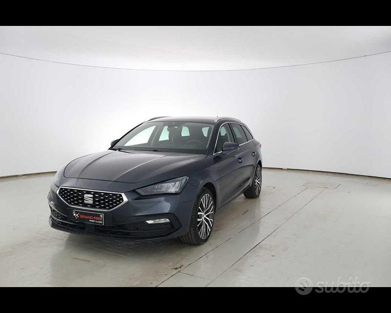 Grigio Usata 2021 Seat Leon XCELLENCE Station wagon | 15.690 € (Buon prezzo) - Immagine 1/4