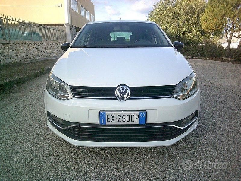 Usata VW Polo 74 CV (54 kW) 2014 Bianco Berlina