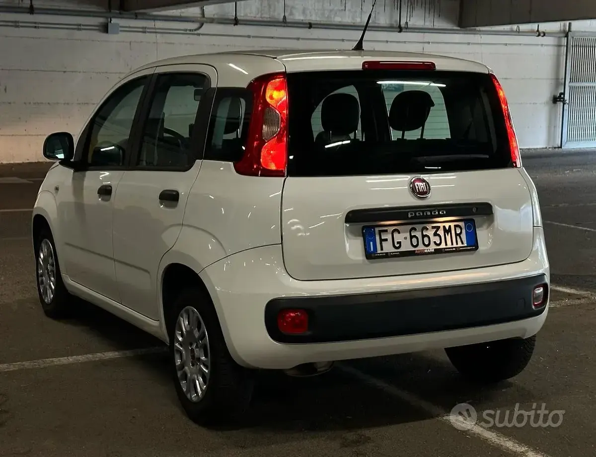 Usata Fiat Panda Easy 80 CV (58 kW) 2016 Bianco Utilitaria