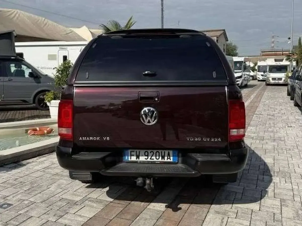 Usata VW Amarok Comfortline 204 CV (150 kW) 2019 Marrone Pick-up