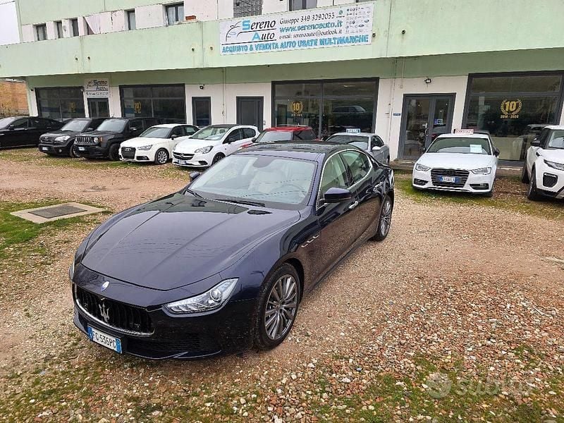 Usata Maserati Ghibli GranLusso 275 CV (202 kW) 2017 Bianco Berlina