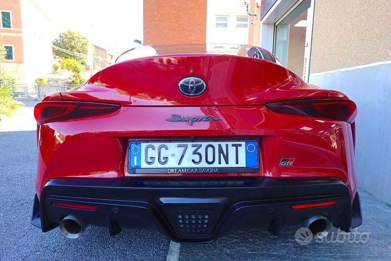 Usata Toyota Supra Premium 340 CV (250 kW) 2019 Rosso pastello Coupé