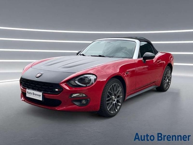Rosso metallizzato Usata 2016 Fiat 124 Spider Lusso Cabrio | 19.800 € (Buon prezzo) - Immagine 1/4