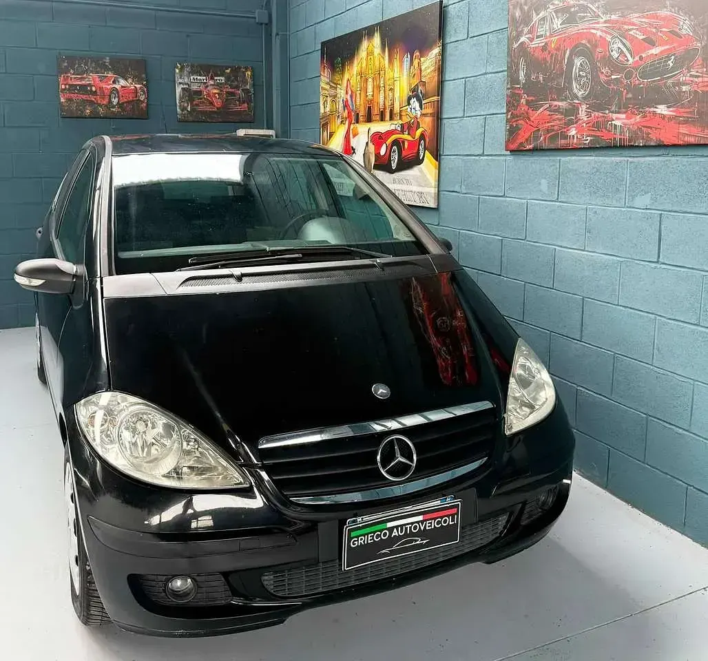 Usata Mercedes A150 95 CV (69 kW) 2007 Nero Utilitaria