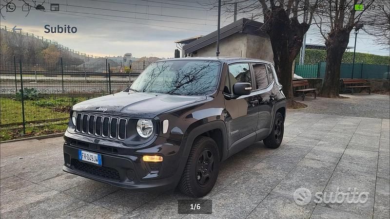Usata Jeep Renegade 120 CV (88 kW) 2019 Nero SUV