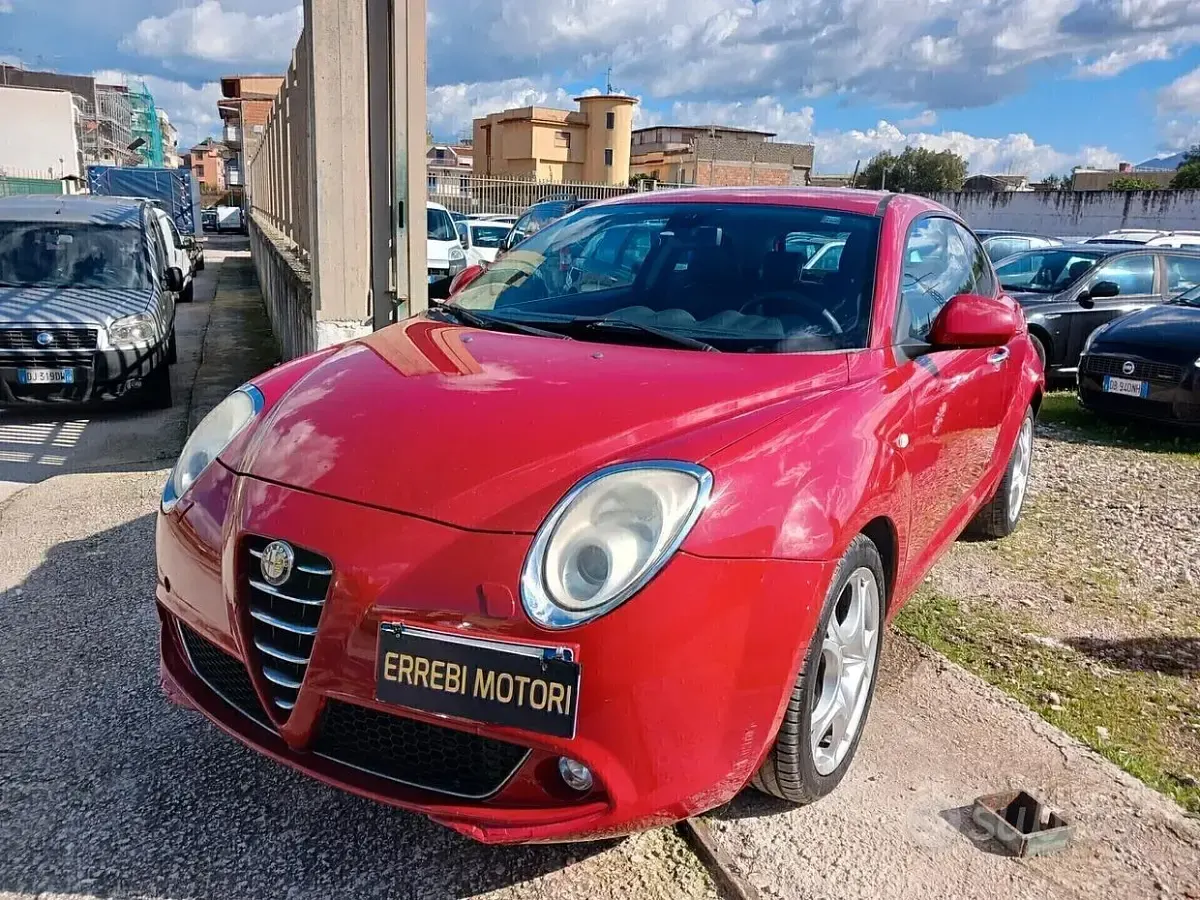 Usata Alfa Romeo MiTo Distinctive 120 CV (88 kW) 2009 Rosso Utilitaria