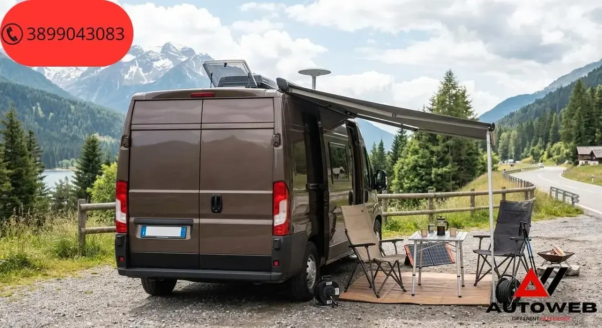 Usata Fiat Ducato 119 CV (87 kW) 2021 Marrone Furgone