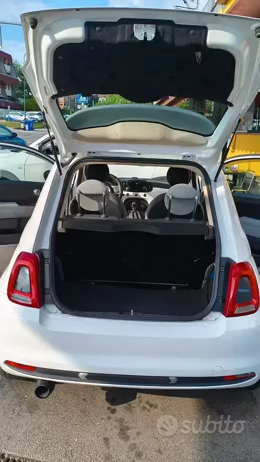 Usata Fiat 500 Pop 69 CV (50 kW) 2019 Bianco Utilitaria