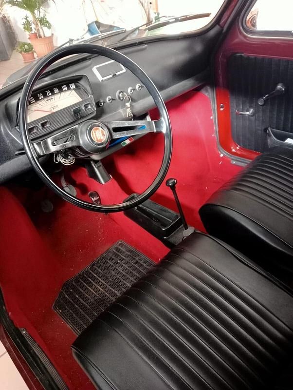 Usata Fiat 500 17 CV (12 kW) 1975 Rosso Utilitaria