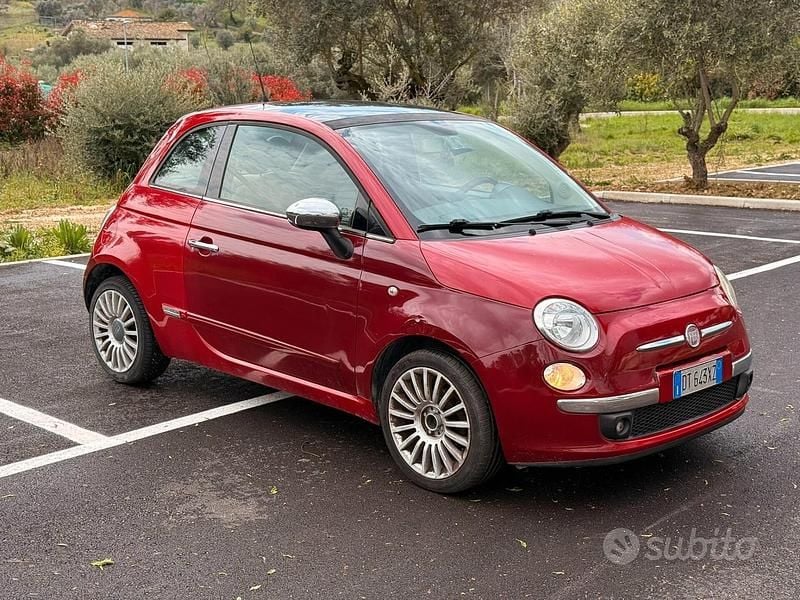 Usata Fiat 500 Pop 69 CV (50 kW) 2010 Rosso Berlina