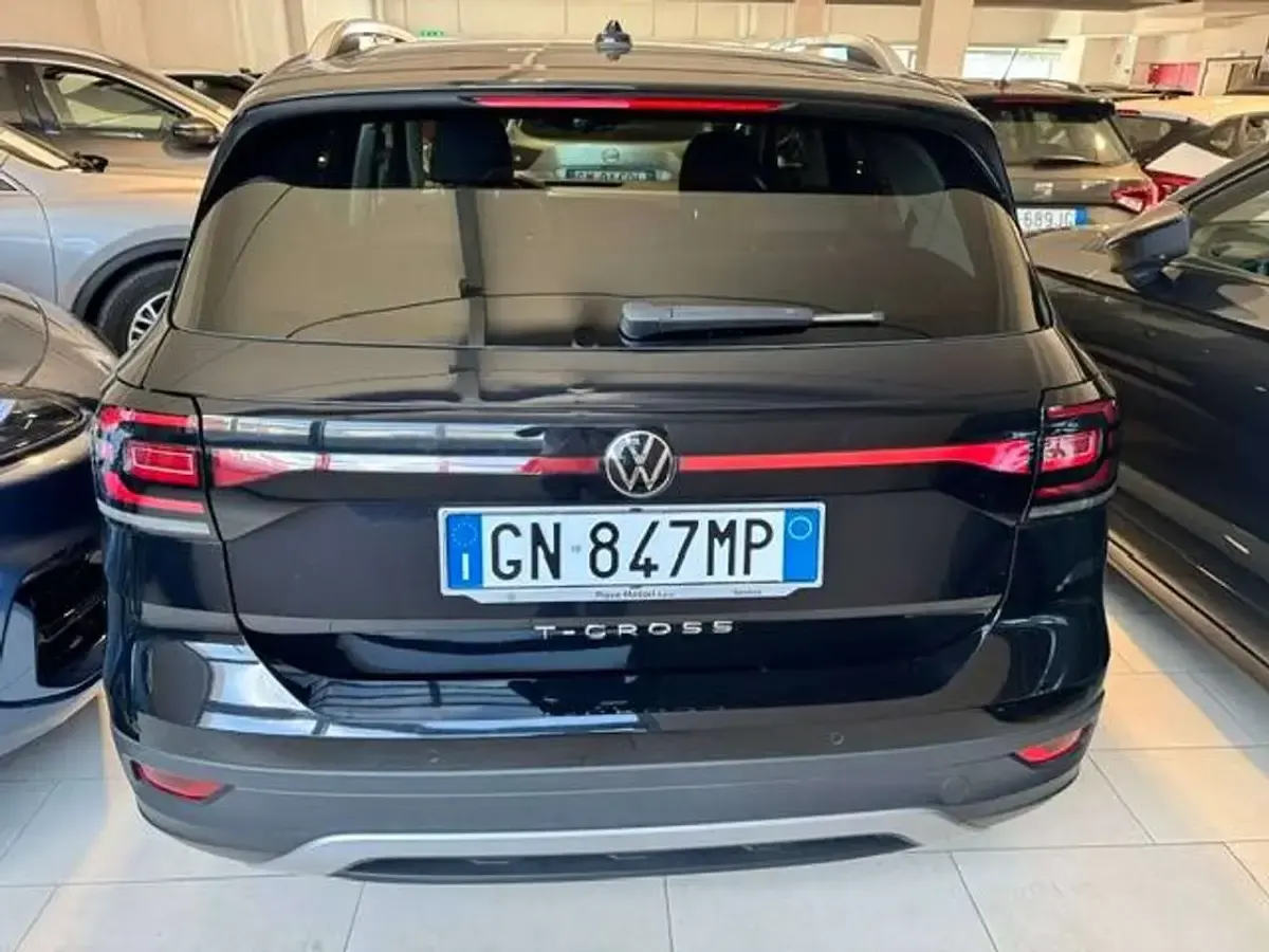 Usata VW T-Cross Advance 150 CV (110 kW) 2023 Nero SUV