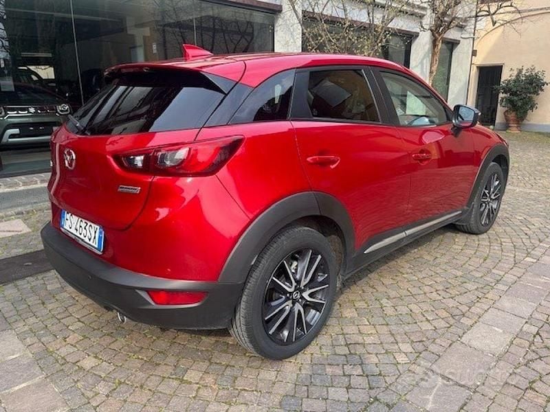 Usata Mazda CX-3 105 CV (77 kW) 2018 Rosso SUV