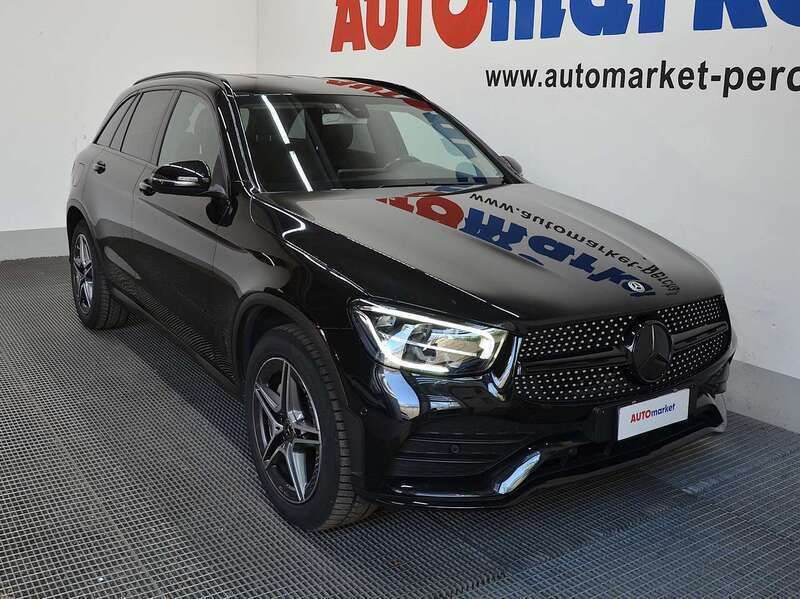 Usata Mercedes GLC220 AMG line 194 CV (142 kW) 2020 Nero SUV