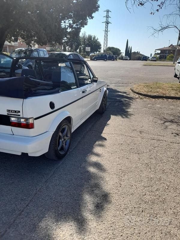 Usata VW Golf Cabriolet 1991 Bianco Cabrio