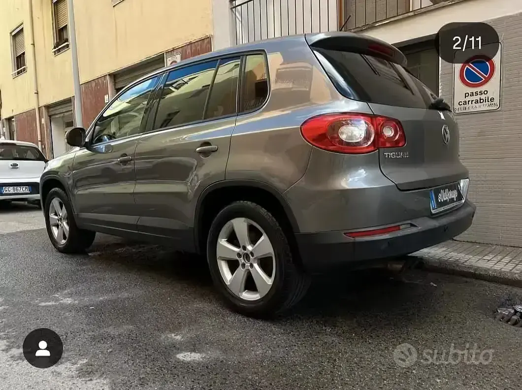 Usata VW Tiguan 150 CV (110 kW) 2010 Grigio SUV