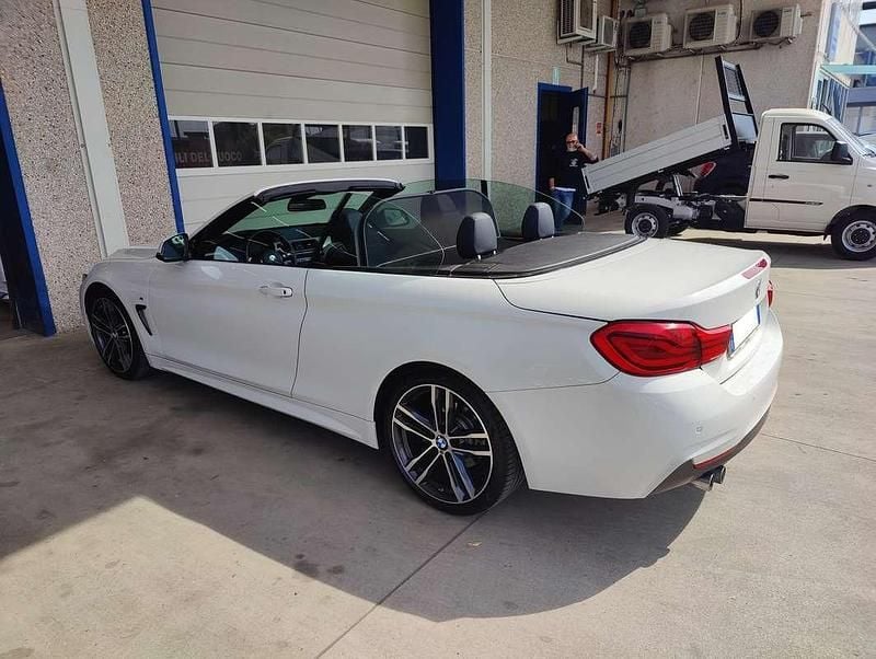 Usata BMW 420 M Sport 190 CV (139 kW) 2018 Bianco Cabrio