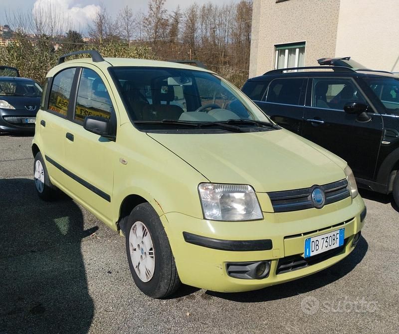 Usata Fiat Panda 59 CV (43 kW) 2006 Verde Utilitaria