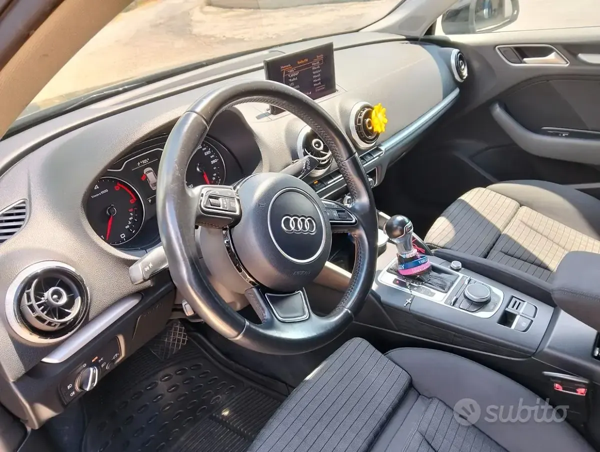 Usata Audi A3 102 CV (75 kW) 2014 Nero Berlina