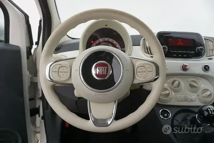 Usata Fiat 500 Pop 69 CV (50 kW) 2017 Bianco Utilitaria