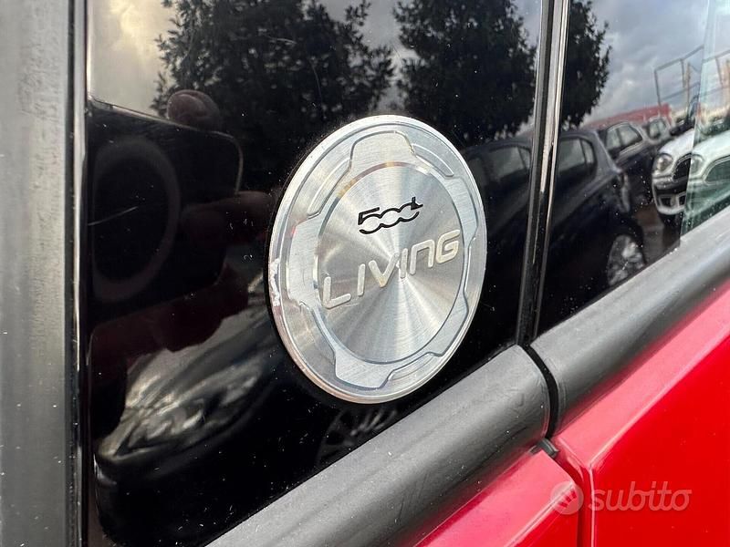 Usata Fiat 500L Living 120 CV (88 kW) 2015 Rosso Monovolume