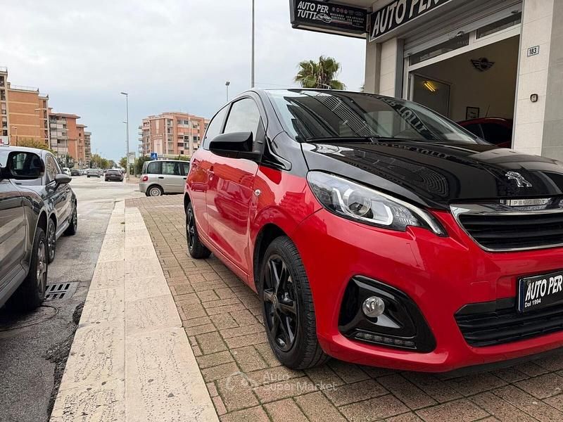 Usata Peugeot 108 Allure 72 CV (52 kW) 2019 Rosso Berlina