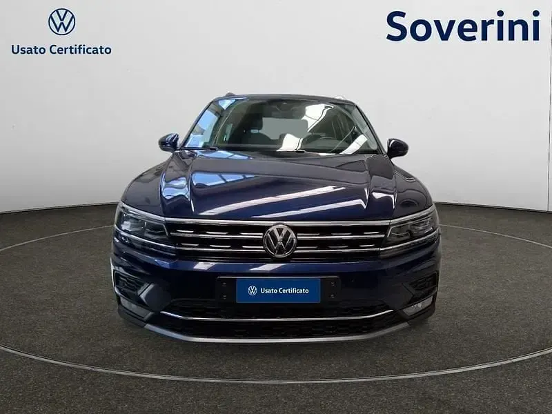 Usata VW Tiguan Advance 150 CV (110 kW) 2018 Blu/azzurro SUV