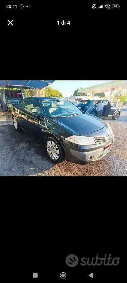Usata Renault Mégane Cabriolet 120 CV (88 kW) 2006 Nero Cabrio