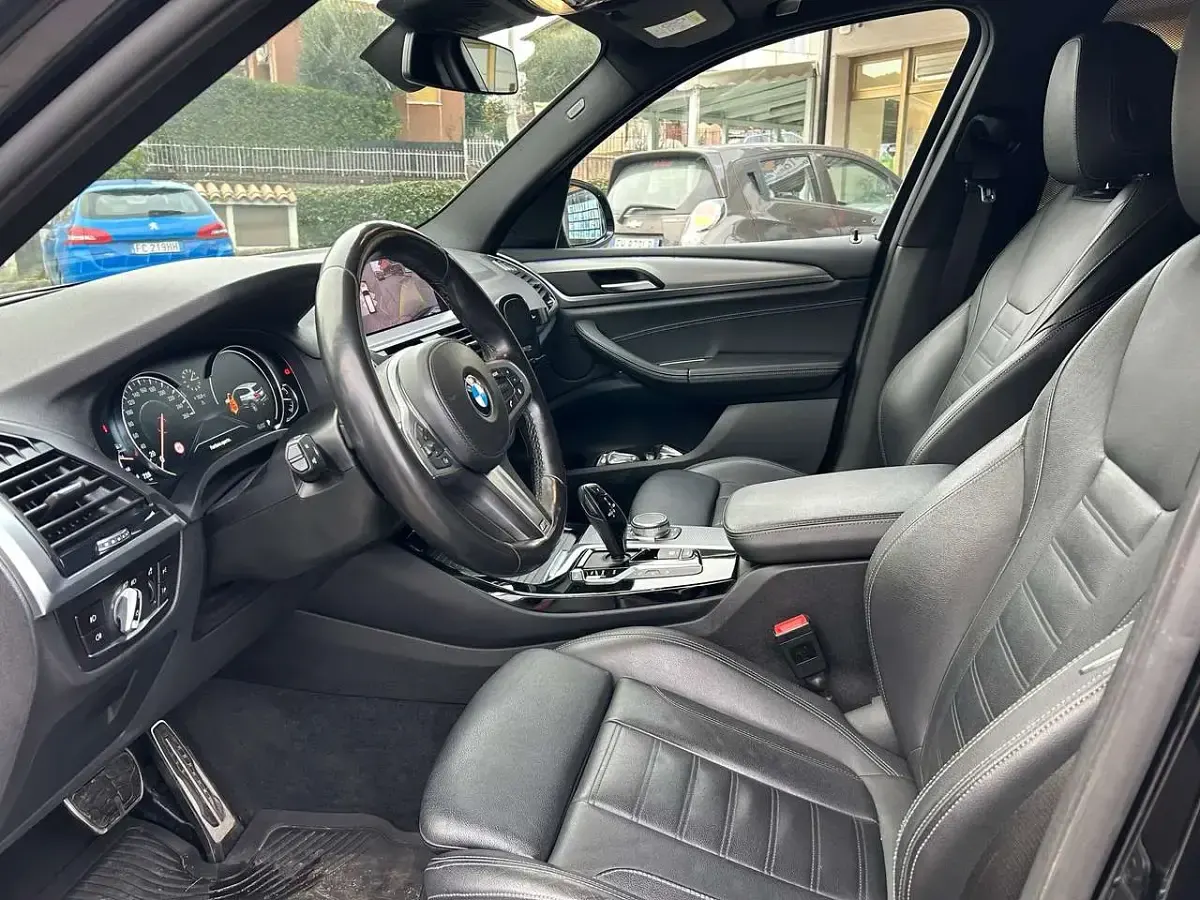 Usata BMW X3 M Sport 249 CV (183 kW) 2019 Blu/azzurro SUV