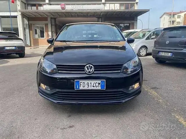 Usata VW Polo Trendline 60 CV (44 kW) 2016 Nero Berlina