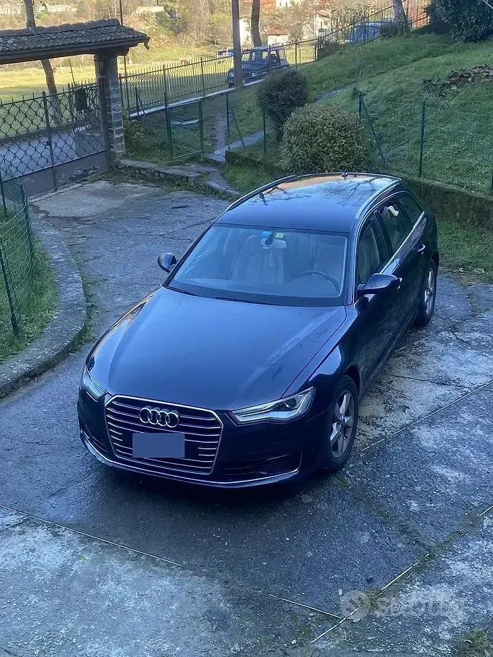 Usata Audi A6 190 CV (139 kW) 2015 Nero Station wagon